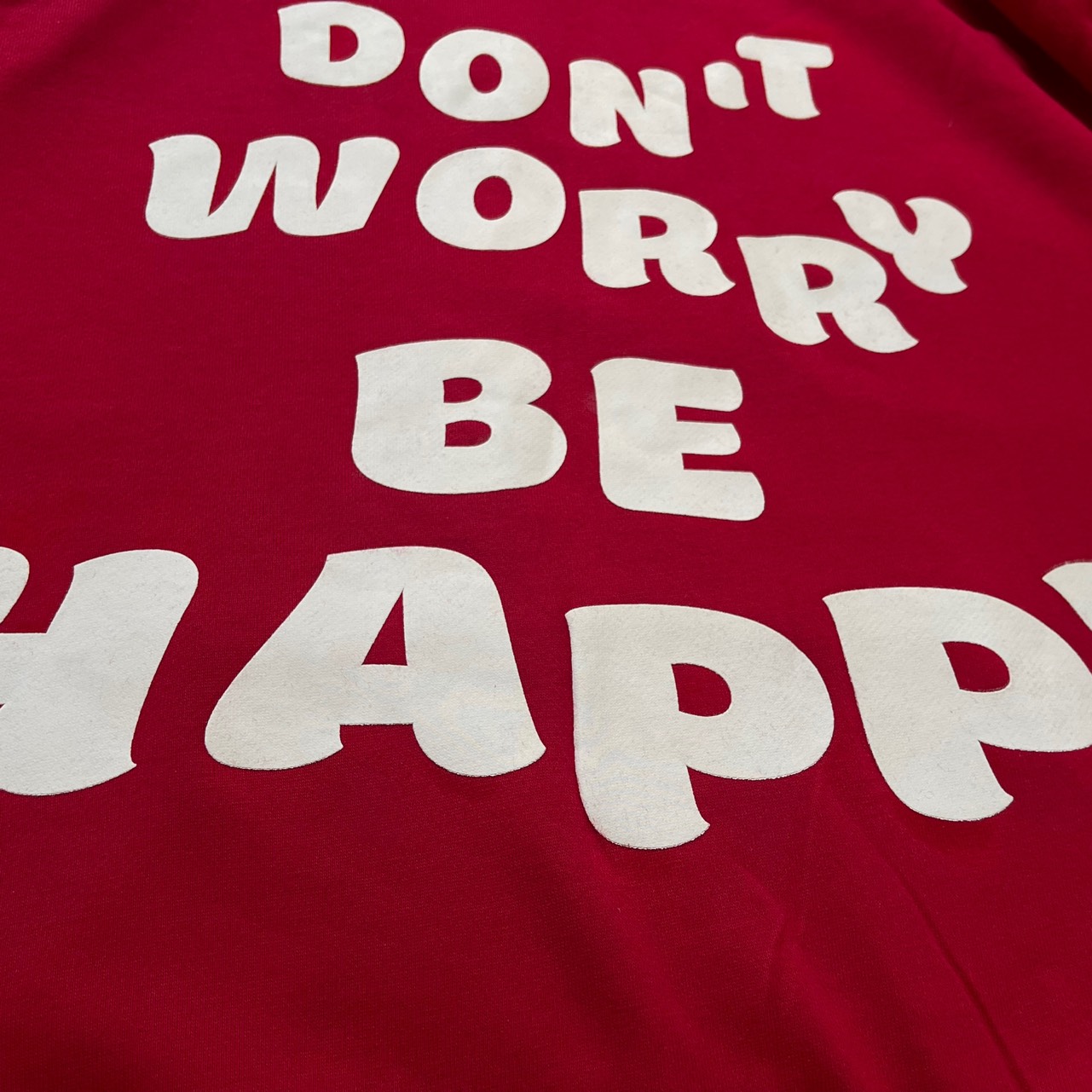 Áo Hoodie Circle Dont Worry Be Happy -Thêu Logo - In Nổi Sau Lưng