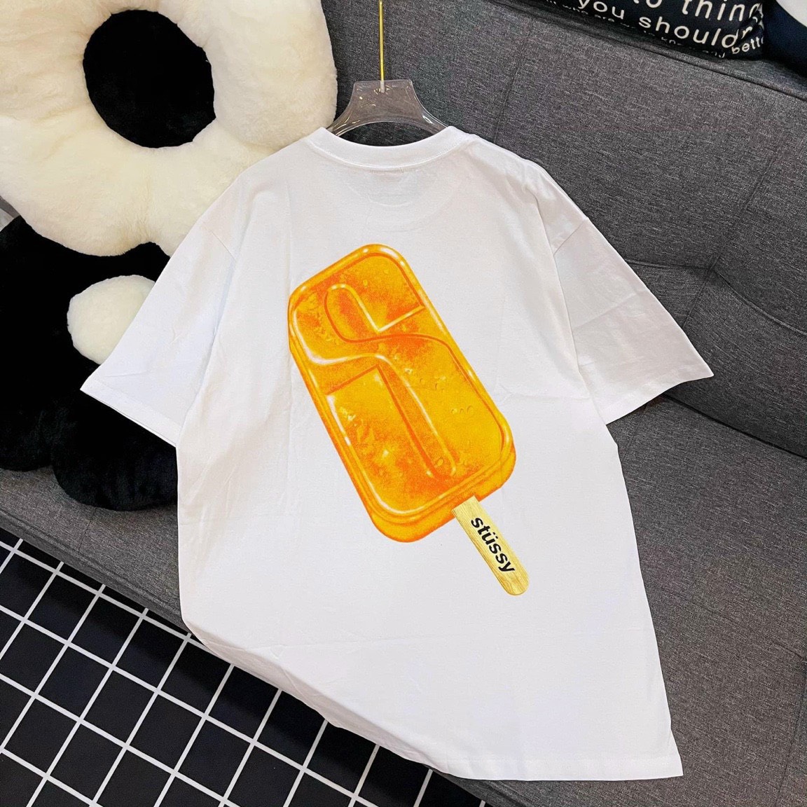 Áo thun Basic Stussy Popsicle Tee - Streetwears SG - STU-19