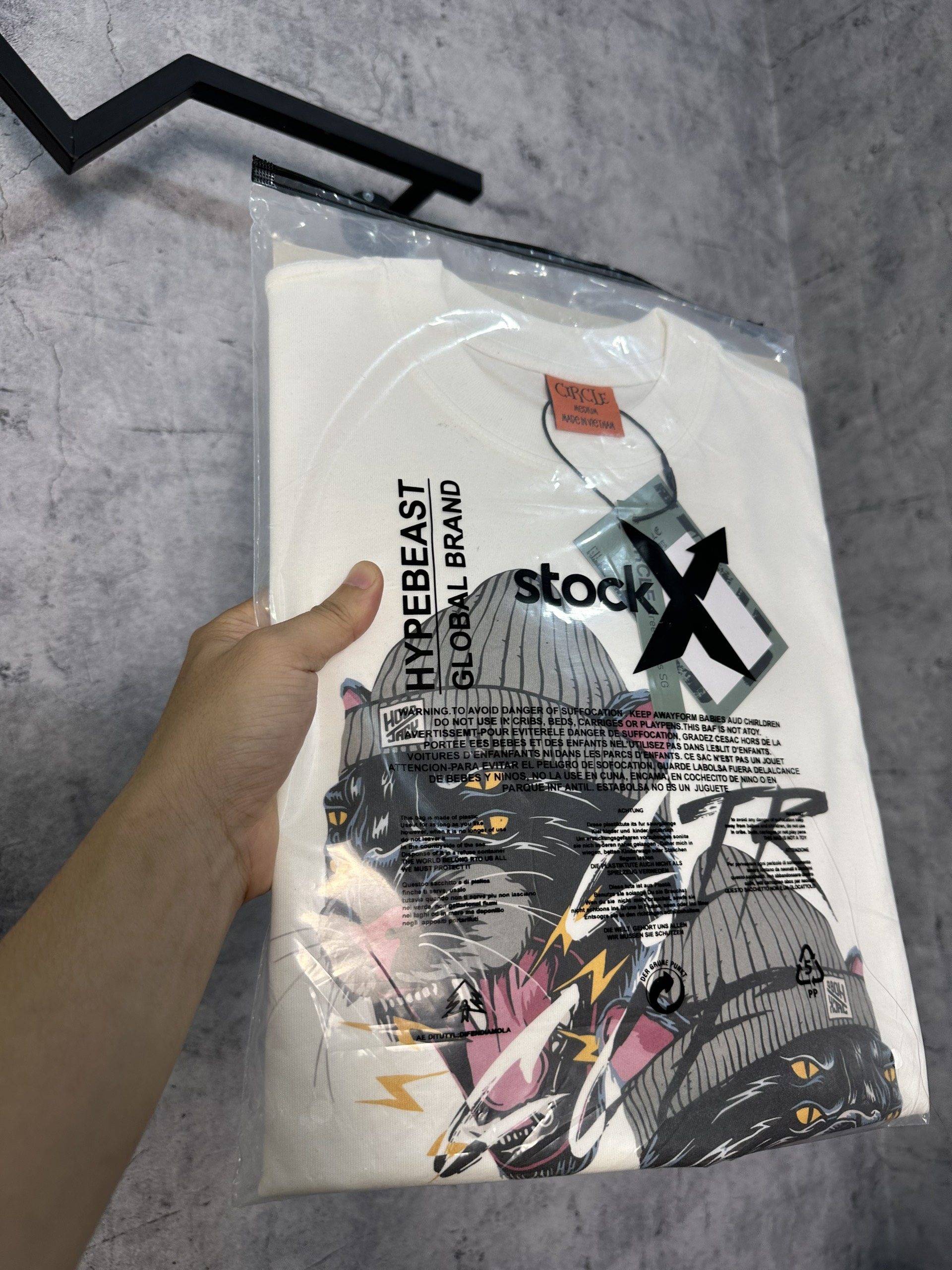 Áo Thun In Full DTG Không Nóng CIRCLE - Streetwears SG - DTG-09