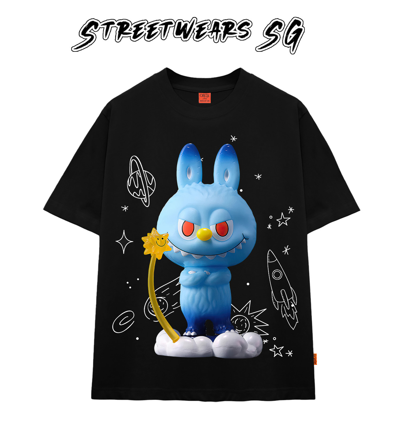 Áo thun LaBuBu Chòm Sao Bí Mật form rộng cao cấp - Streetwears SG - LBB-15