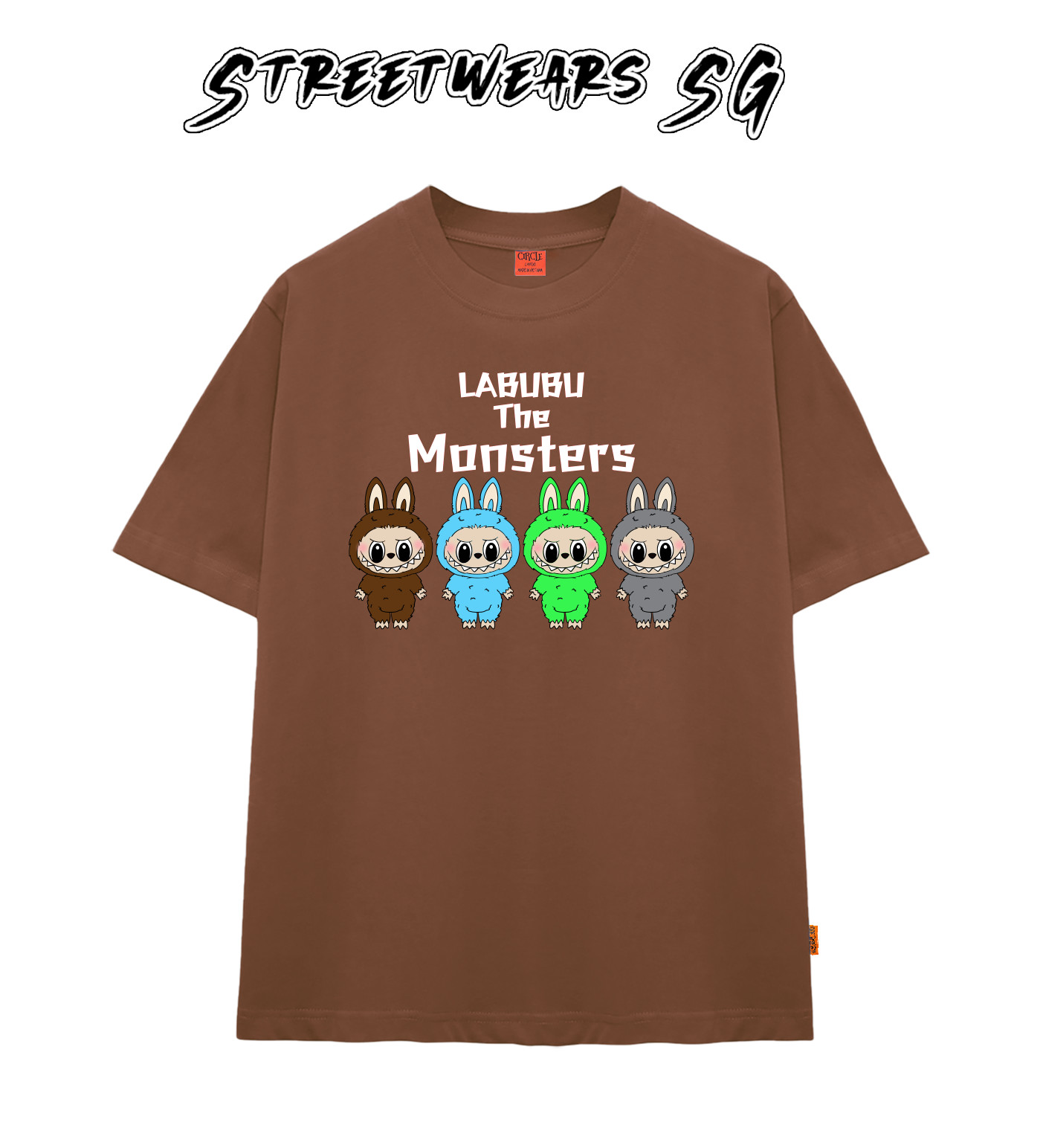 Áo thun LaBuBu The Monsters form rộng cao cấp - Streetwears SG - LBB-17
