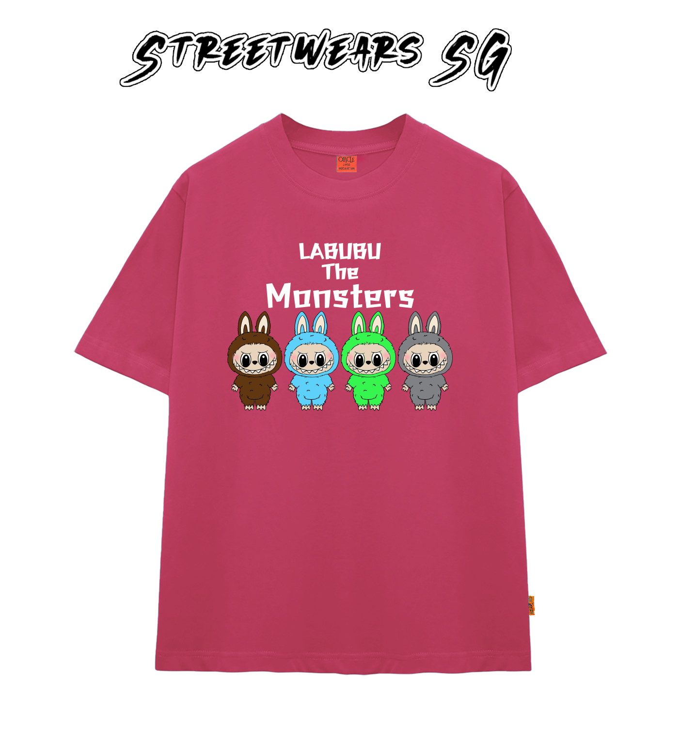 Áo thun LaBuBu The Monsters form rộng cao cấp - Streetwears SG - LBB-17