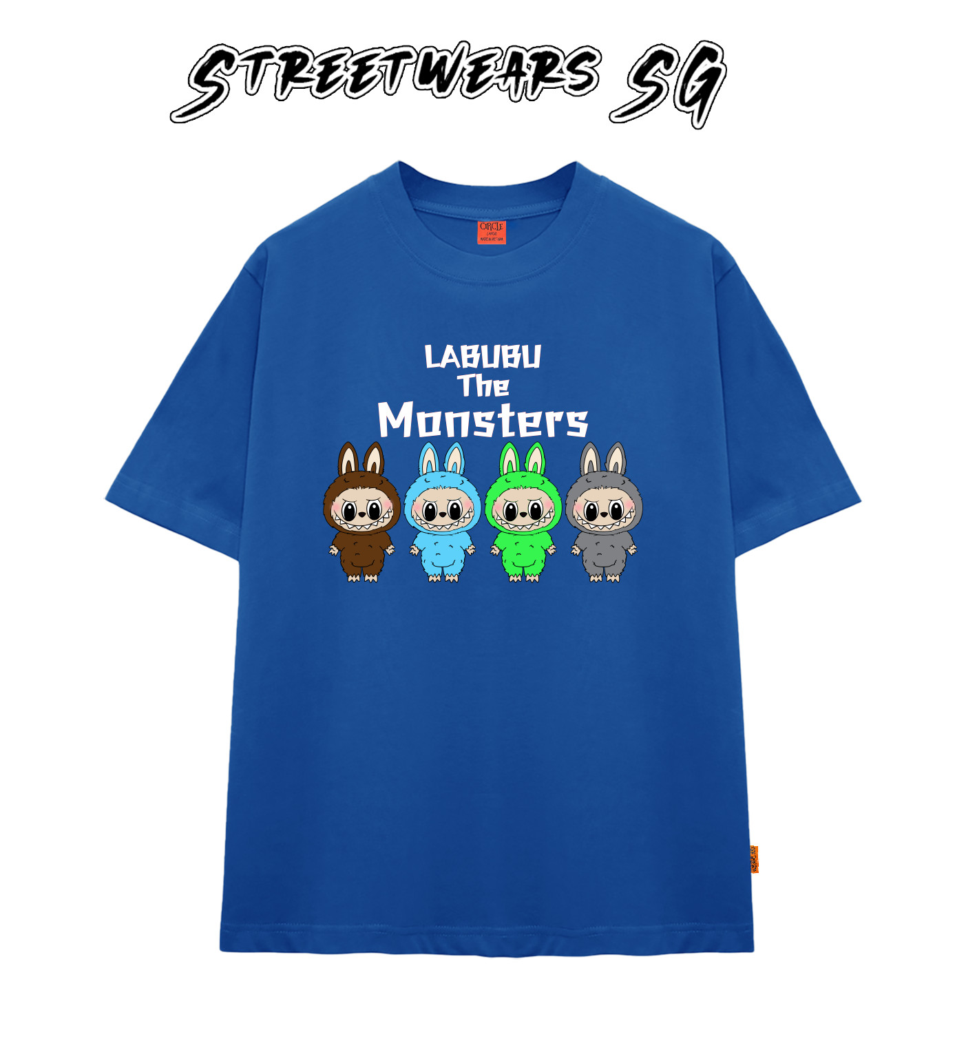 Áo thun LaBuBu The Monsters form rộng cao cấp - Streetwears SG - LBB-17