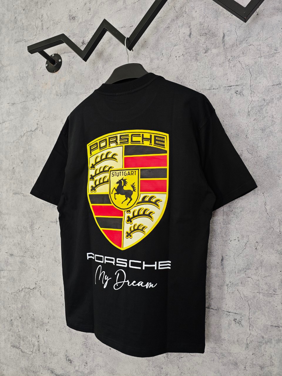 Áo thun Porsche form rộng cao cấp - Streetwears SG - Auth-02