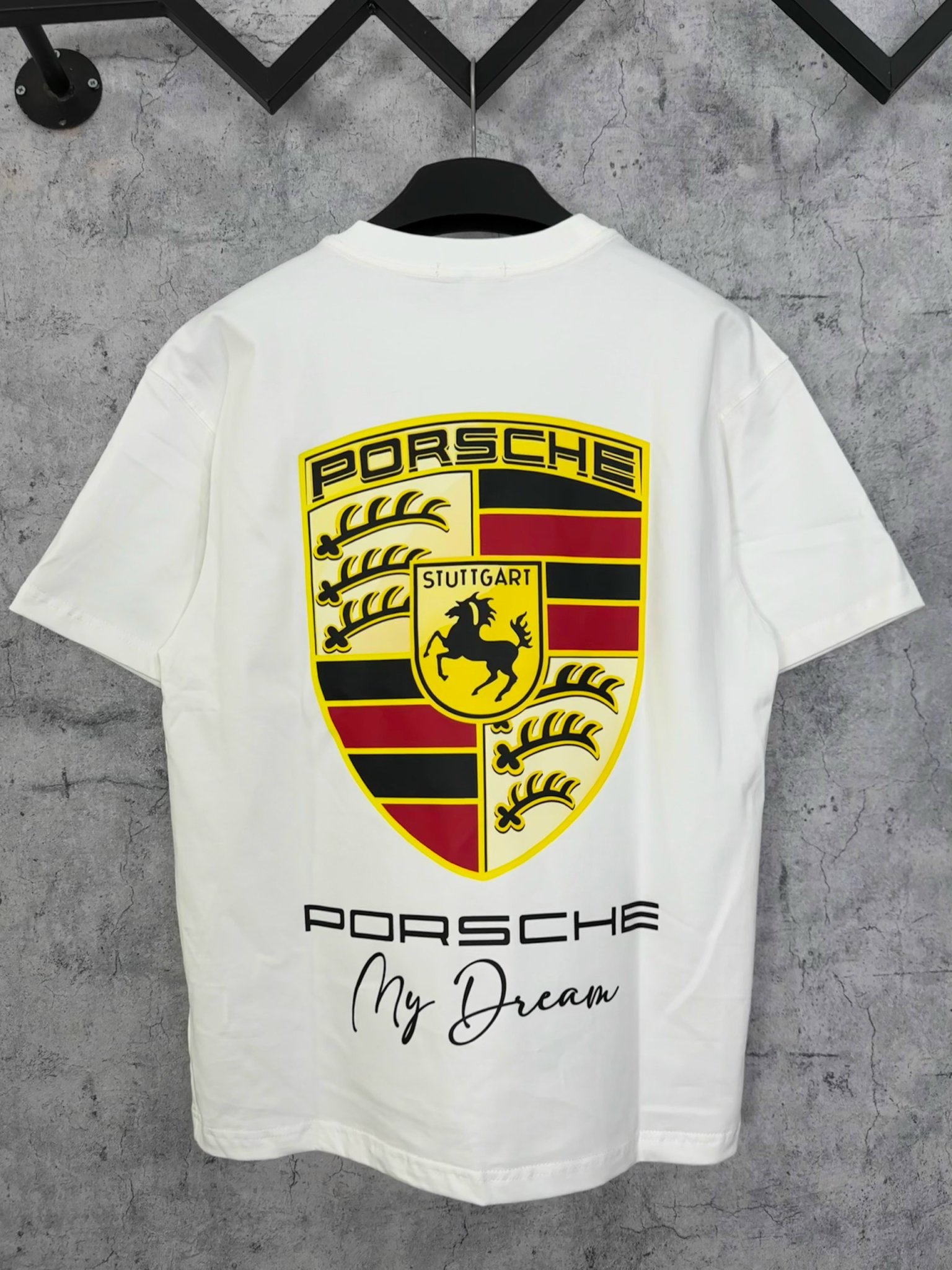 Áo thun Porsche form rộng cao cấp - Streetwears SG - Auth-02