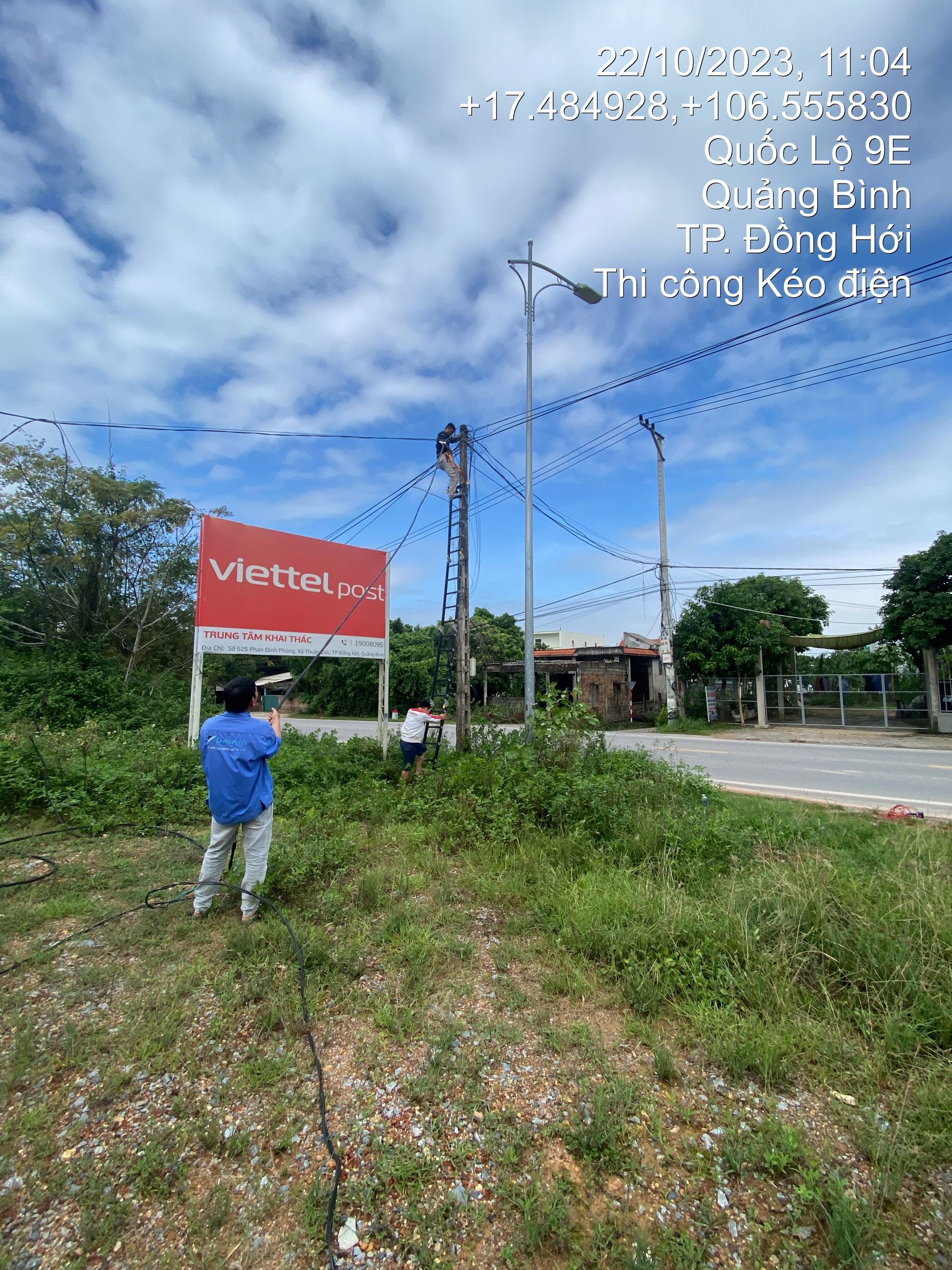 Công ty Cơ điện Hoàng An cung cấp và lắp đặt hệ thống điện M.E cho kho Viettelpost Quảng Bình
