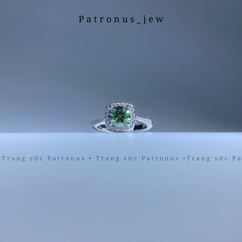 Nhẫn Isabella Kim Cương Moissanite 6mm Kiểm Định GRA NIMOI23A Patronus