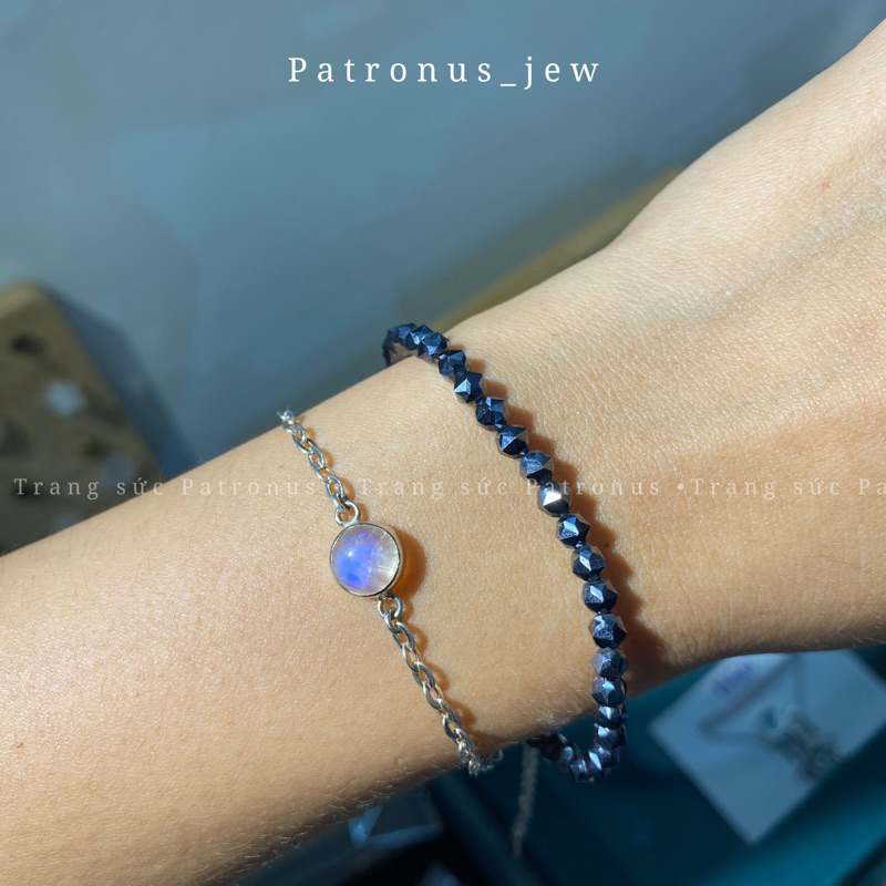 Lắc Tay Moonstone Minimalist LTMM23A Patronus