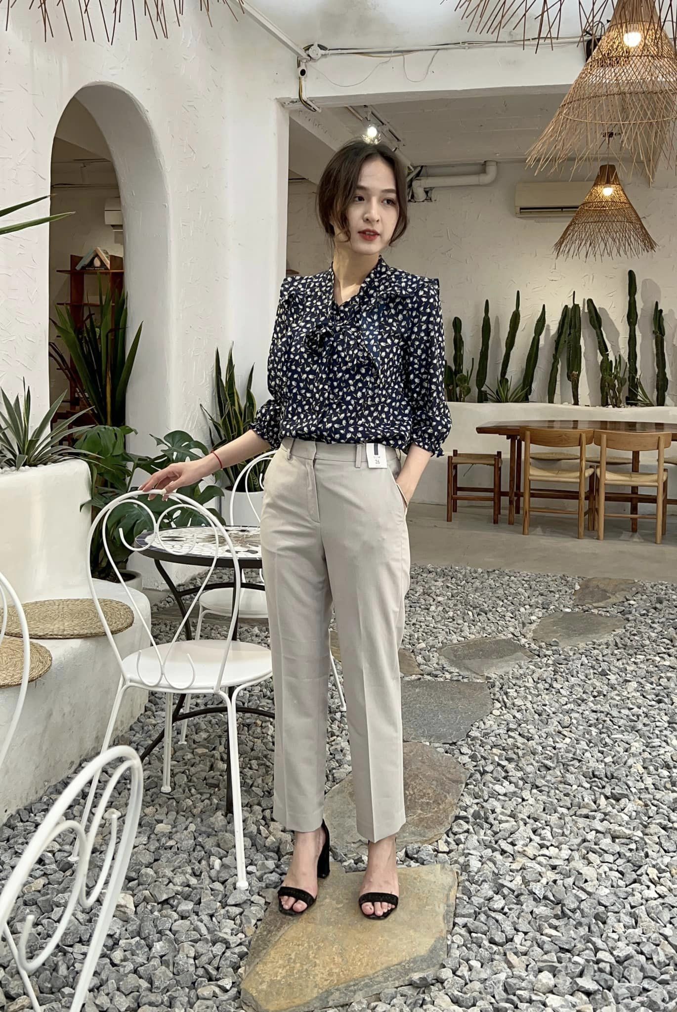 áo sơ mi nữ hoa