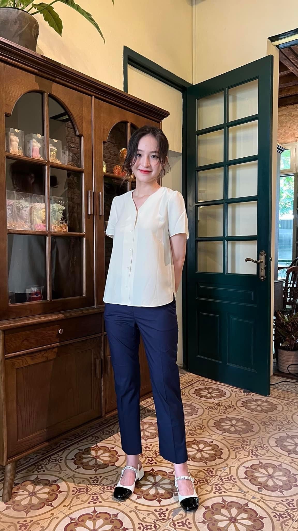 sơ mi không cổ