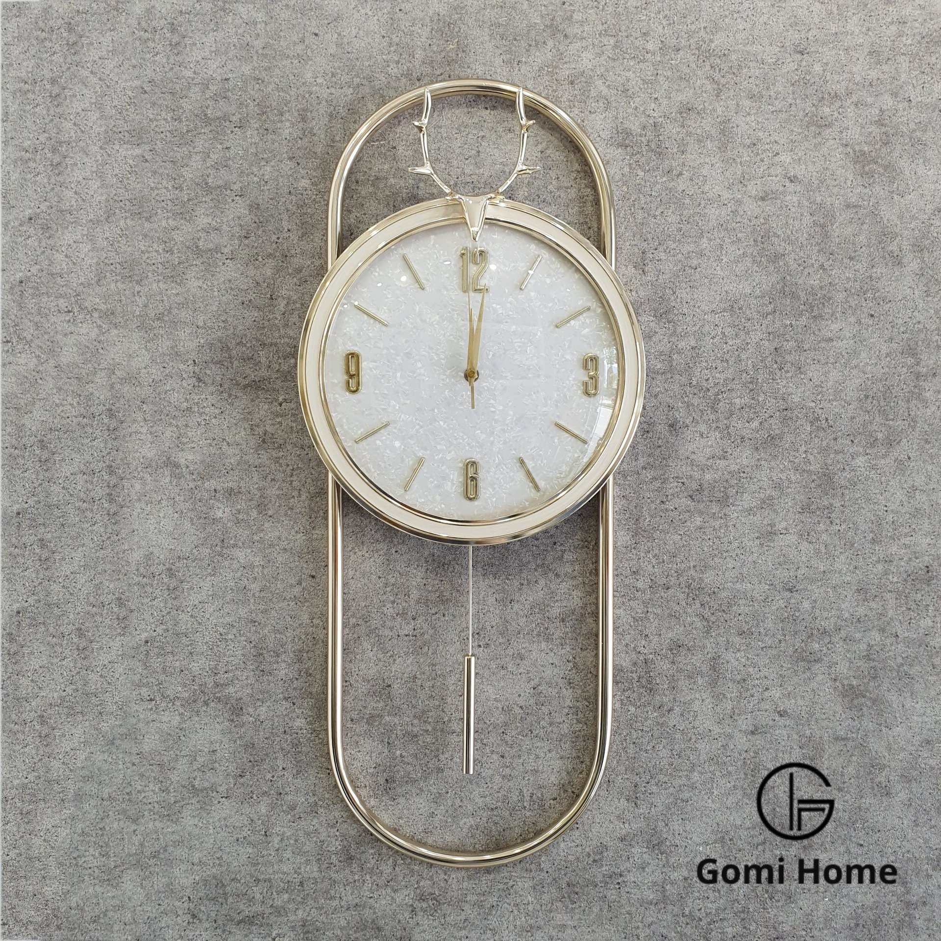 Đồng hồ hươu kim sa (trắng)