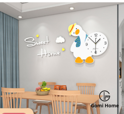 Đồng Hồ Vịt Trắng Sweet home