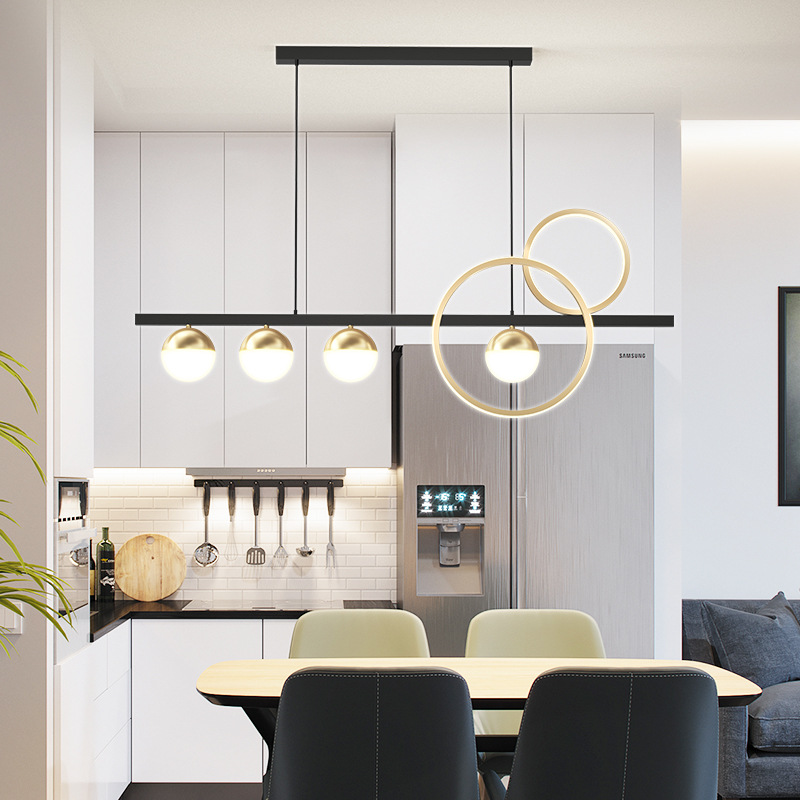 Đèn bàn ăn , quầy bar cá tính tối giản kiểu Ý 2023 ( GD-07 )