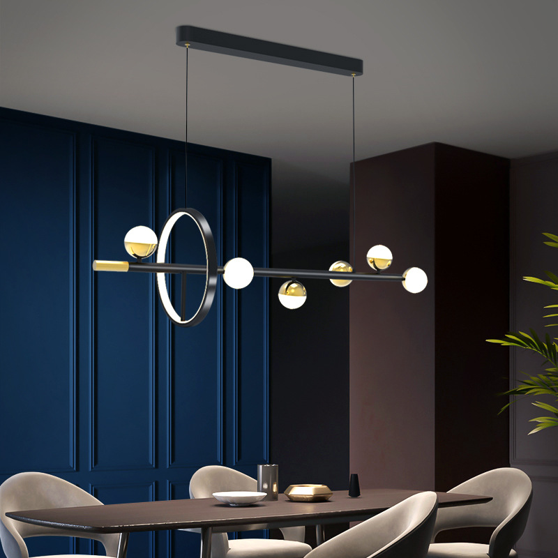 Đèn nghệ thuật bàn ăn , quầy bar  sang trọng tối giản hiện đại ( GD-03 )