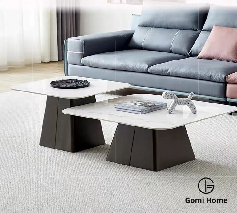 Bàn Trà Thiết Kê Tinas ( Cặp 2 Vành )