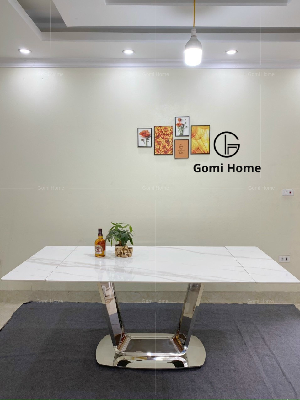 Bộ Bàn Ăn Thông Minh U Cao Cấp + 6 Ghế Minoti