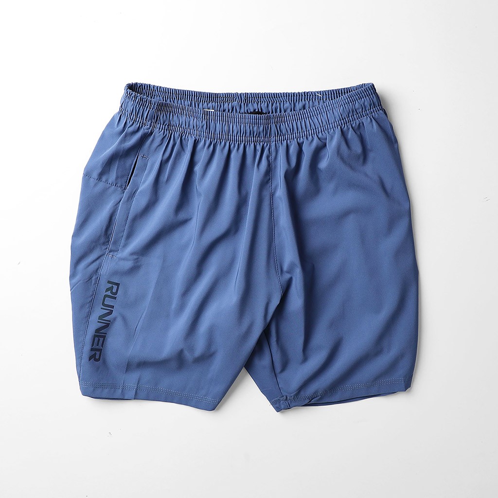 Quần Short Nam Thể Thao BIGSIZE G11, Chất Dù Mỏng Nhẹ, Quần 2 Lớp, 3 Túi Khóa Kéo - GUGOSTAR