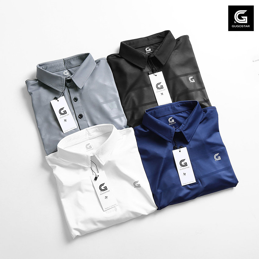 Áo Thun Nam Có Cổ SỌC NGANG G504