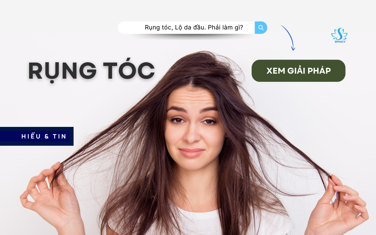 Tóc rụng nhiều, da đầu lộ dần - Sức khỏe của mái tóc đang báo động?