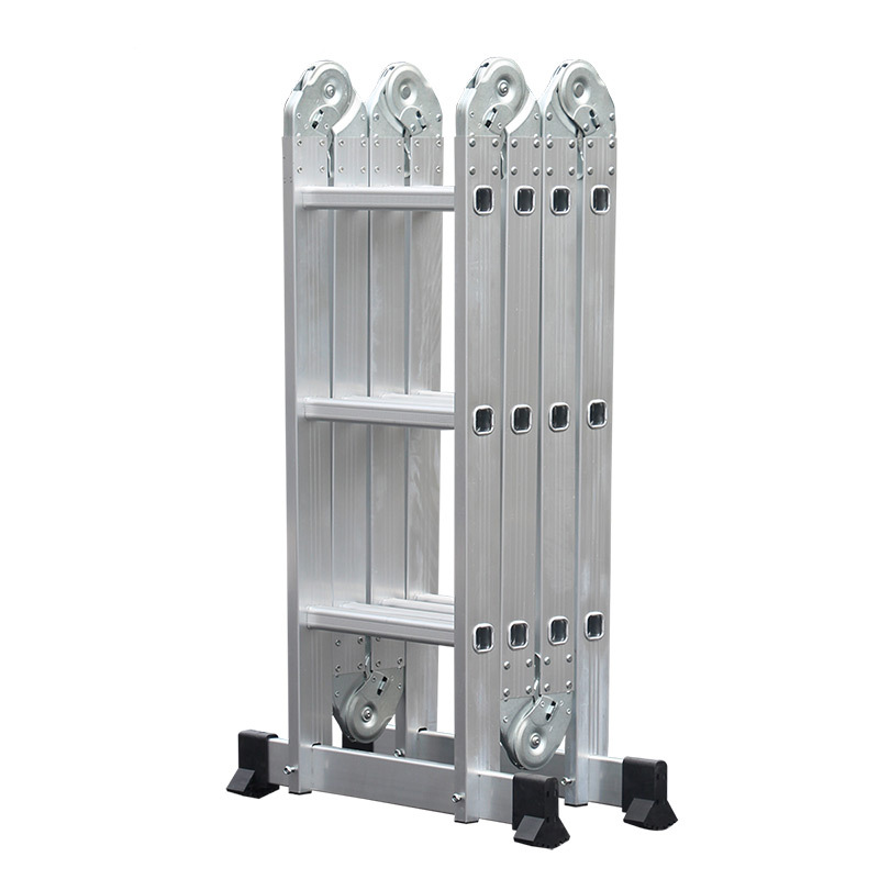 Thang nhôm bốn đoạn DIY TLG-3D