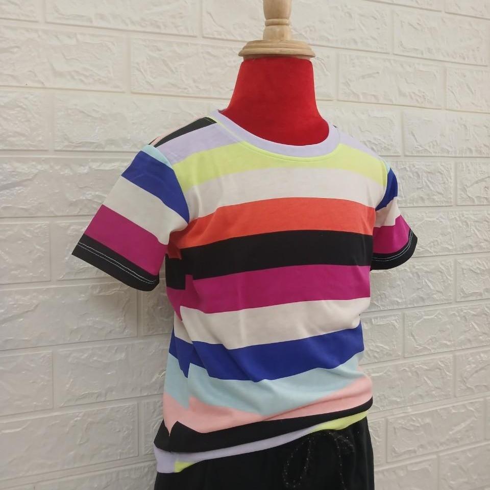 ÁO T-SHIRT BABY SỌC NHIỀU MÀU