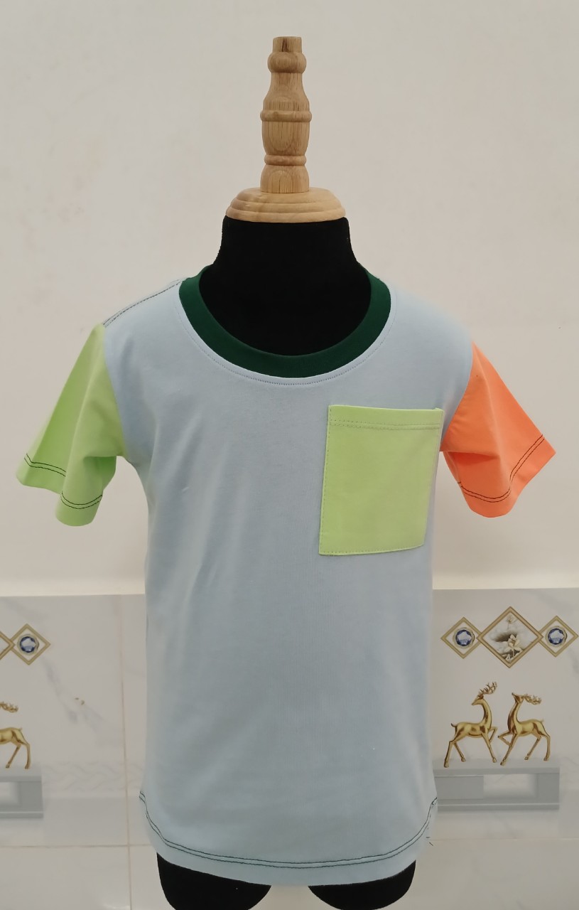 ÁO SHIRT UNISEX PHỐI TAY - TÚI SỐ 14