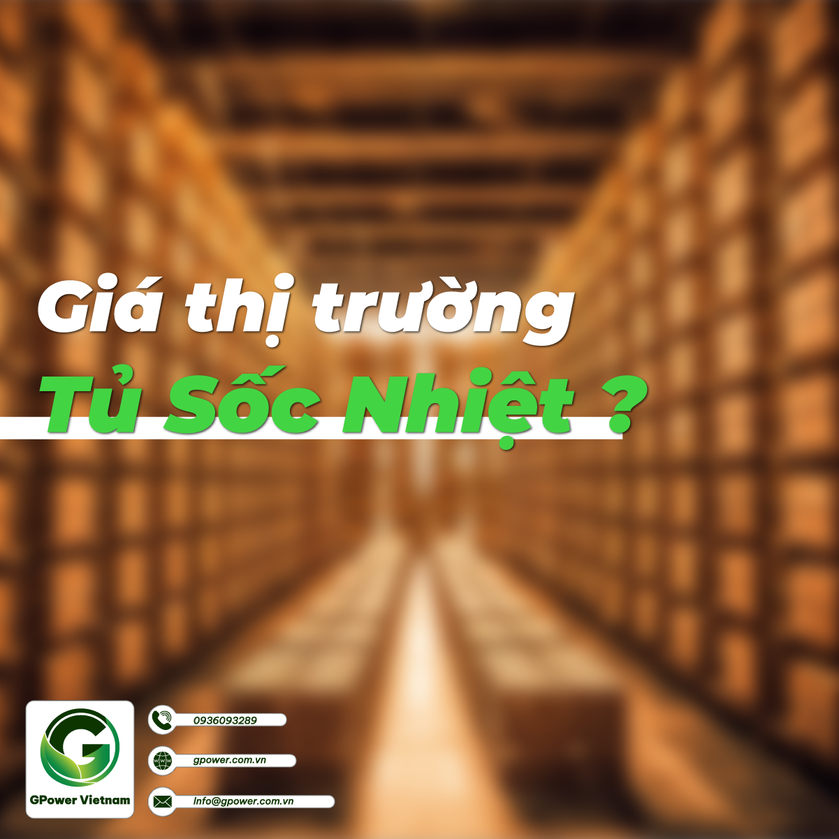 Giá của tủ sốc nhiệt trên thị trường