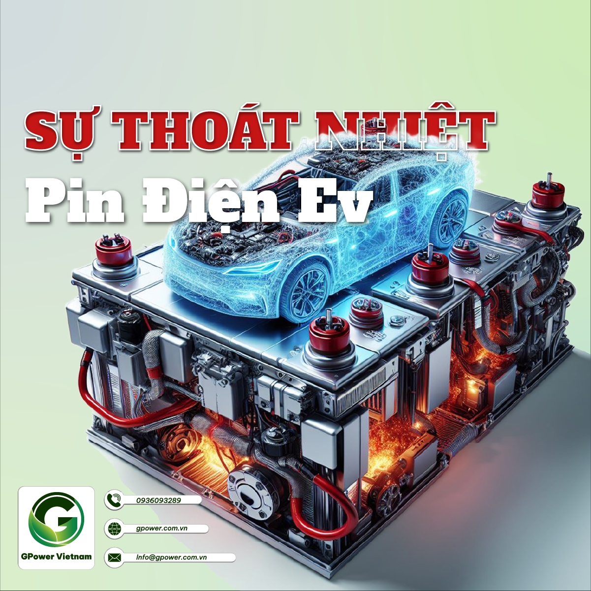 Sự thoát nhiệt của pin điện EV