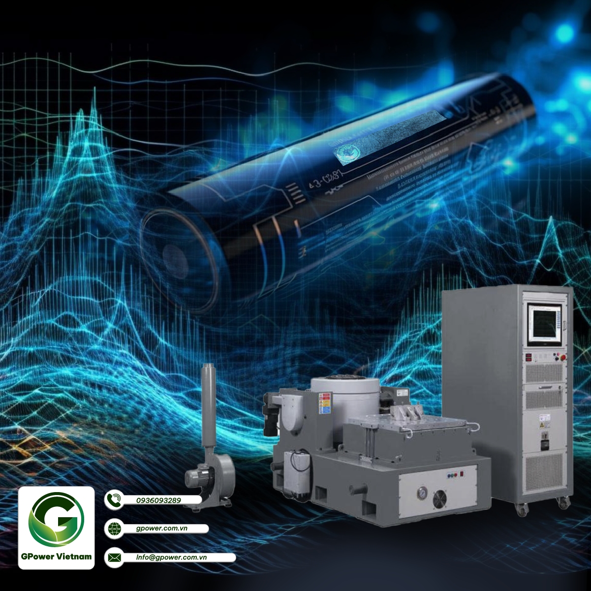 Thử nghiệm độ rung sóc của pin lithium-ion