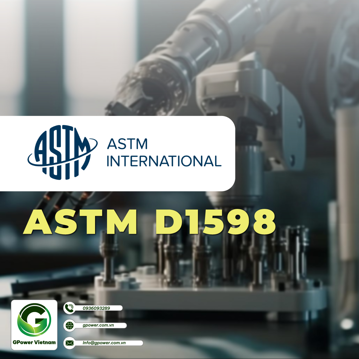 Tiêu chuẩn hiệu suất ASTM D1598