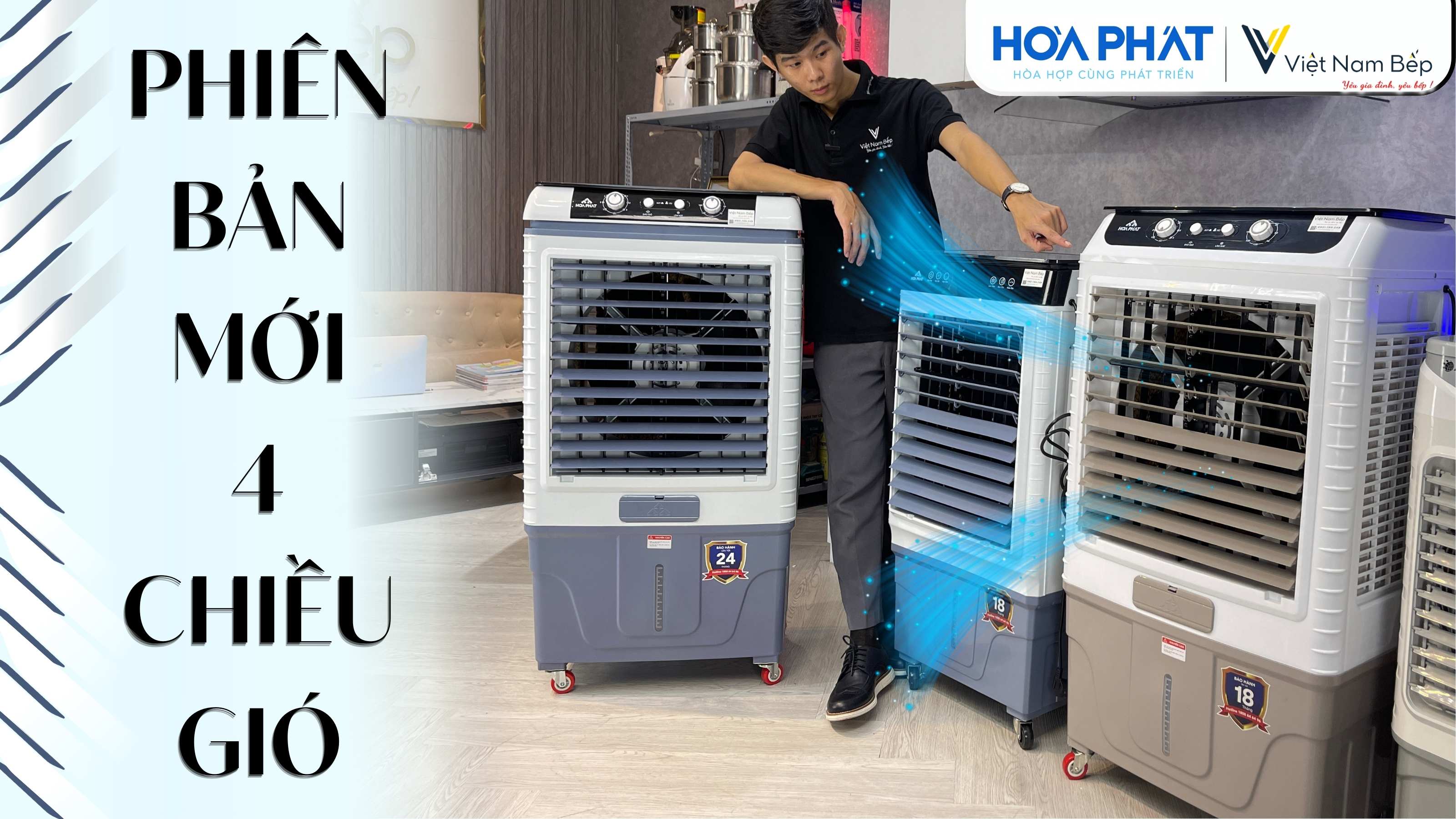 [PHIÊN BẢN NÂNG CẤP] QUẠT ĐIỀU HOÀ HƠI NƯỚC 4 CHIỀU GIÓ CHỈ CÓ TẠI SAYHOME