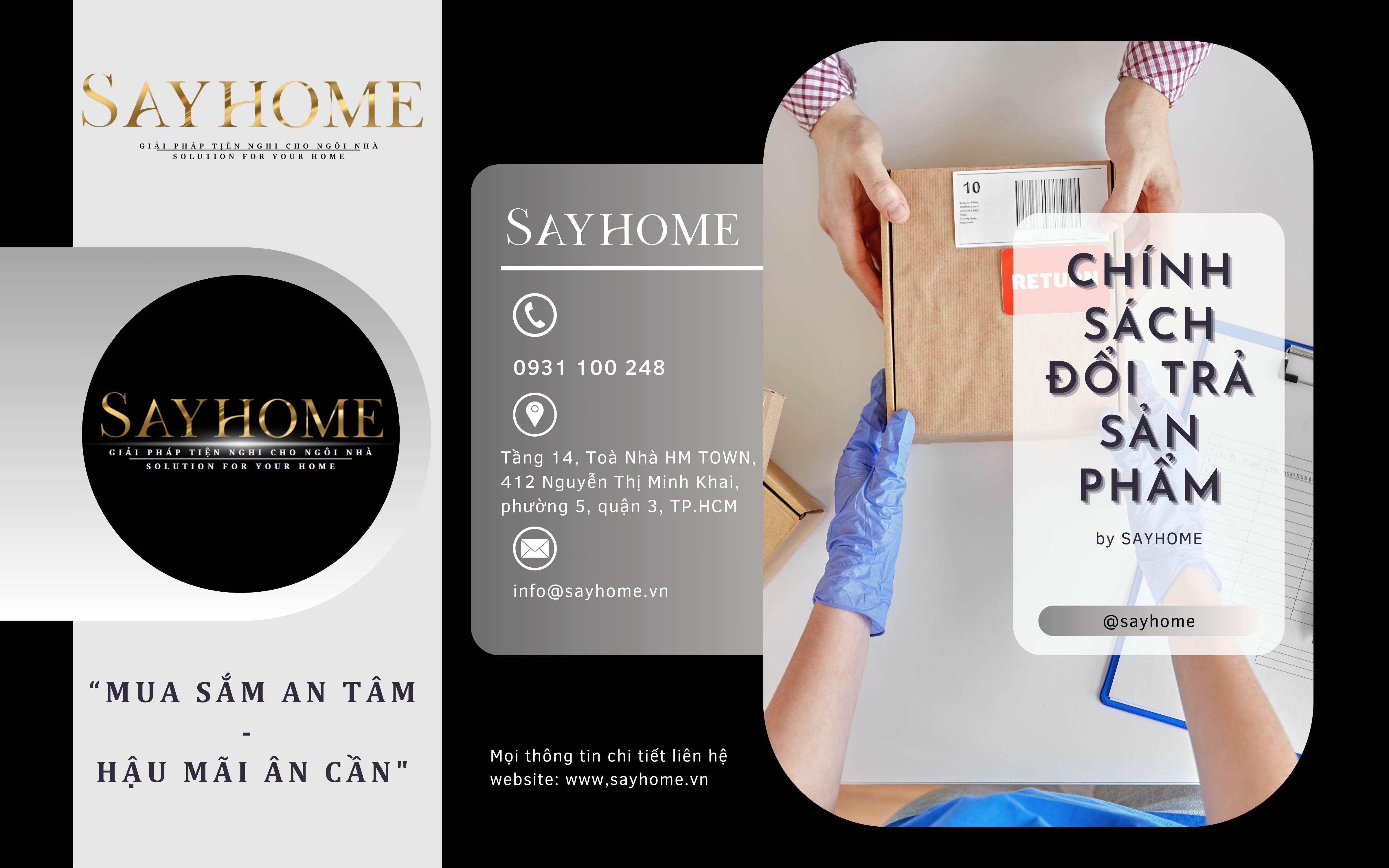 CHÍNH SÁCH ĐỔI TRẢ SẢN PHẨM