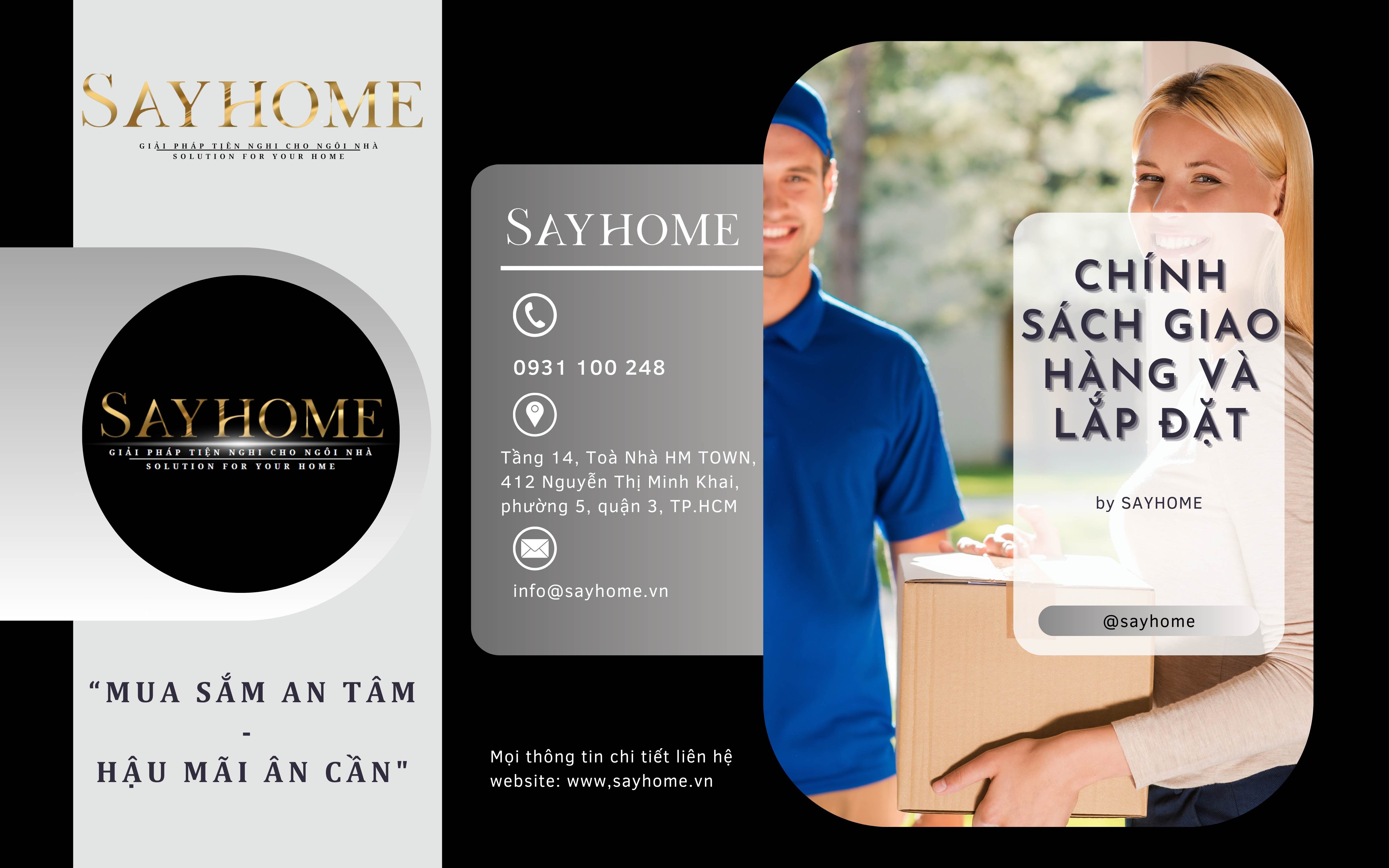 CHÍNH SÁCH GIAO HÀNG VÀ LẮP ĐẶT 