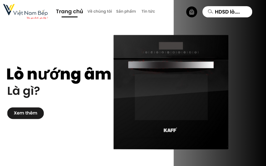 Lò nướng âm là gì? 