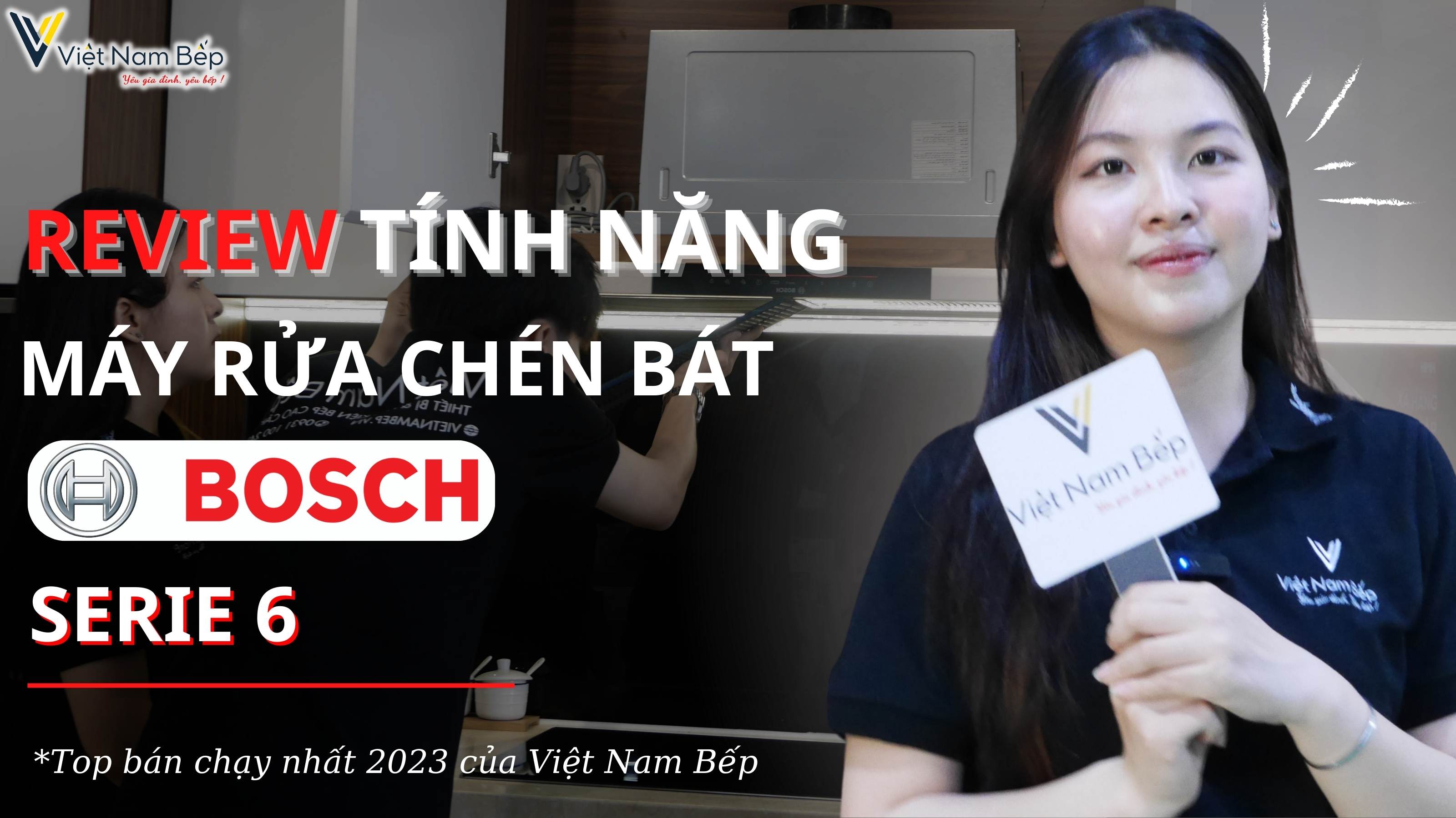 Giới thiệu tính năng của máy rửa bát BOSCH serie 6 | SayHome