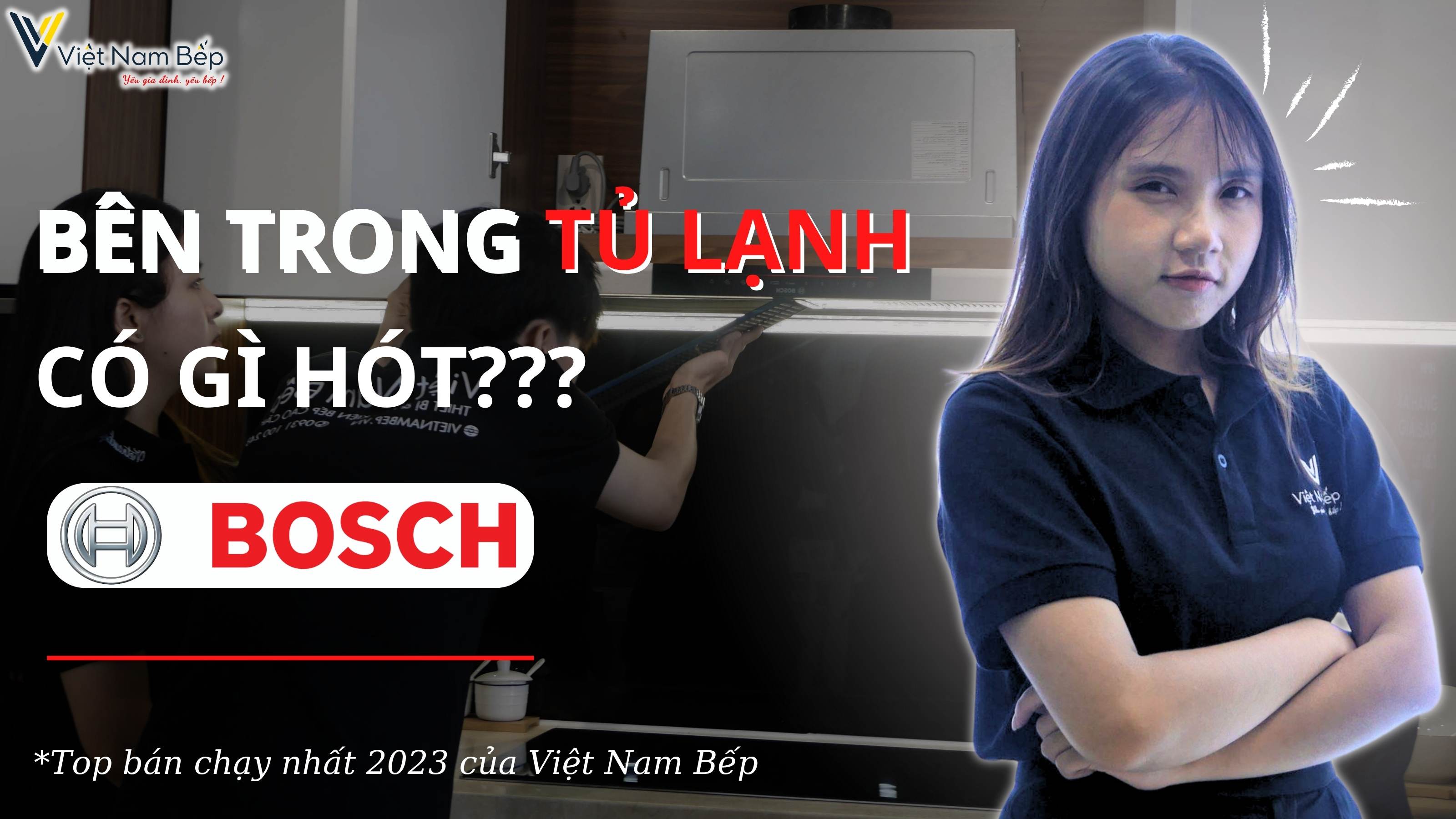 Bên trong tủ lạnh BOSCH có gì? | SayHome Review tủ lạnh