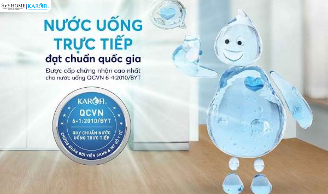 Máy lọc nước để gầm 8 lõi lọc Karofi KT-K8I-1 tại Hồ Chí Minh