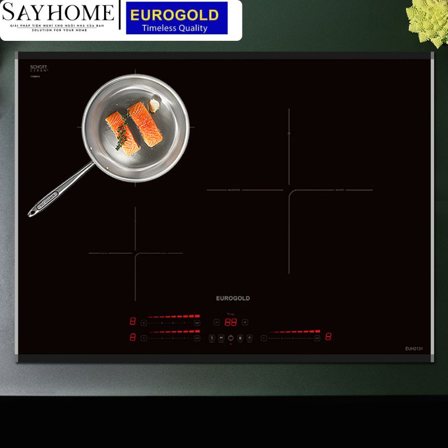 bếp từ  Bếp từ ba vùng nấu EUROGOLD EUH2131 tại thành phố Hồ Chí Minh
