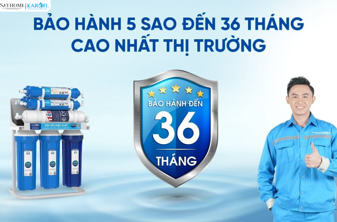 Máy lọc nước để gầm 9 lõi lọc RO Karofi KHY-TN99 tại thành phố Hồ Chí Minh