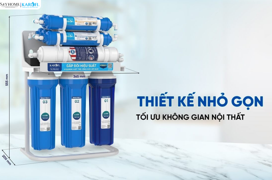 Máy lọc nước để gầm 9 lõi lọc RO Karofi KHY-TN99 tại thành phố Hồ Chí Minh