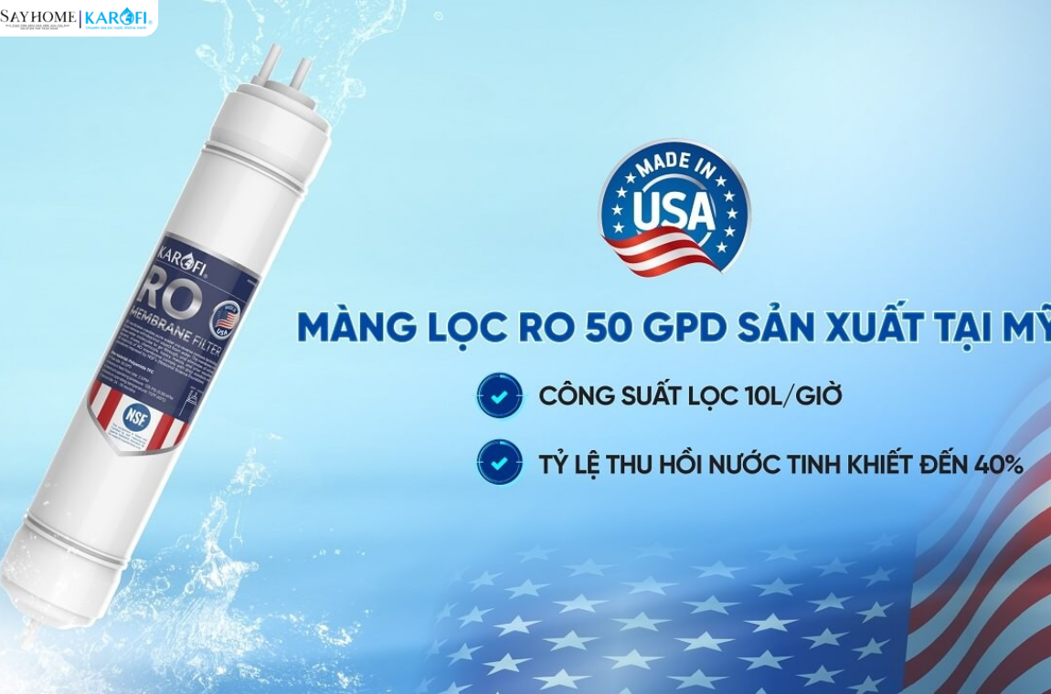 Máy lọc nước để gầm 9 lõi lọc RO Karofi KHY-TN99 tại thành phố Hồ Chí Minh