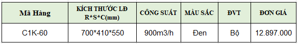 Máy hút mùi GROB C1K-60 tại thành phố Hồ Chí Minh