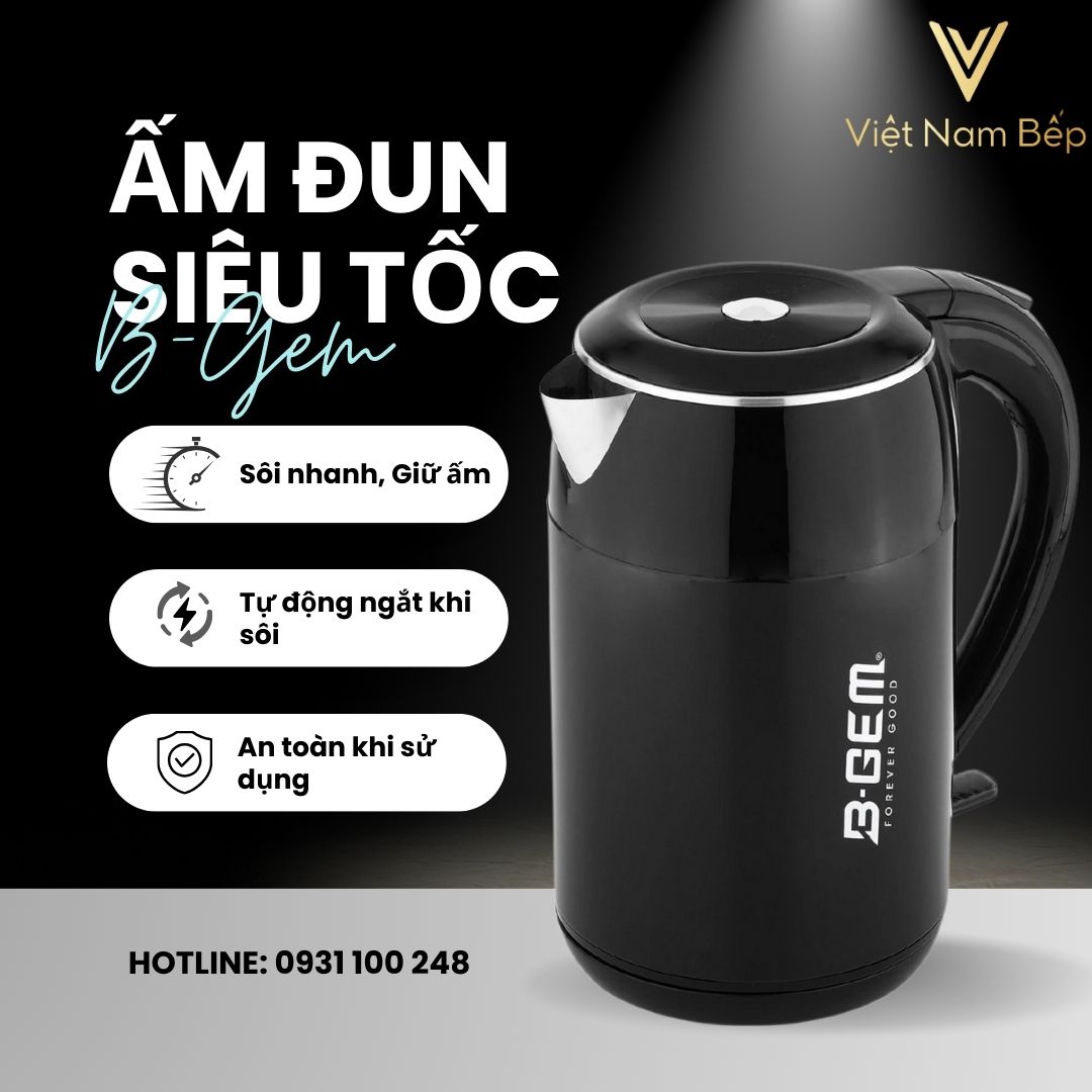 Ấm đun siêu tốc B-Gem BG-09A tại thành phố Hồ Chí Minh