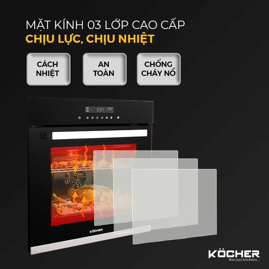 Lò nướng KOCHER KOEU-71S14F tại thành phố Hồ Chí Minh