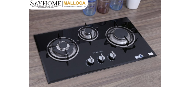Bếp Gas 3 vùng nấu Malloca GHG 733B NEW tại thành phố Hồ Chí Minh