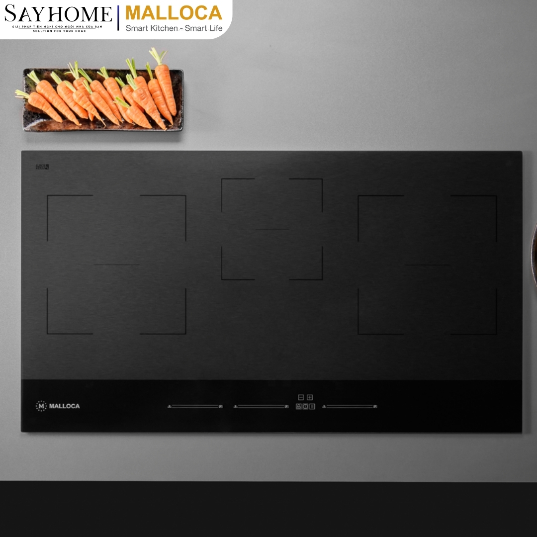 Bếp kính âm 3 từ Malloca Skylux MH-803 tại thành phố Hồ Chí Minh