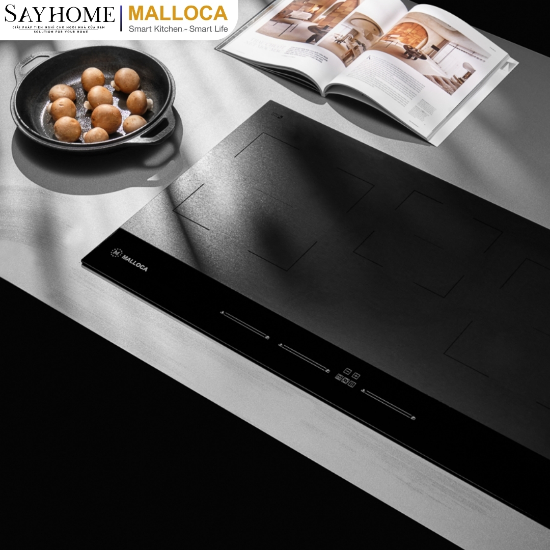 Bếp kính âm 3 từ Malloca Skylux MH-803 tại thành phố Hồ Chí Minh
