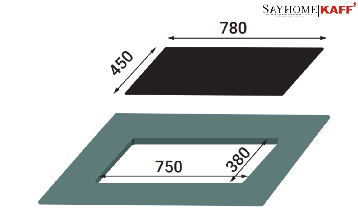 Bếp từ 3 vùng nấu KF-IC5801II Plus tại thành phố Hồ Chí Minh