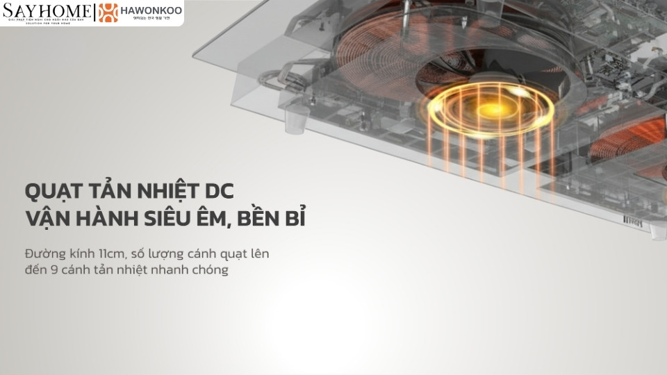 Bếp điện từ đôi HAWONKOO CEH-263-IF  tại thành phố Hồ Chí Minh