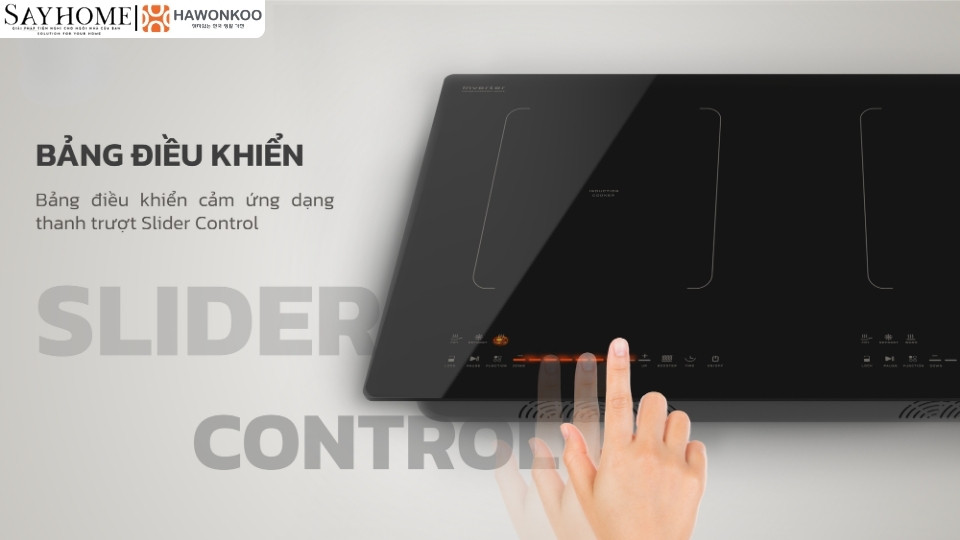 Bếp điện từ đôi HAWONKOO CEH-263-IF  tại thành phố Hồ Chí Minh